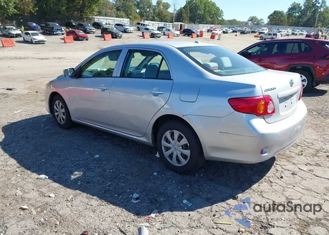 2009 Toyota Corolla Le из США, поврежденный, VIN JTDBL40E099030577